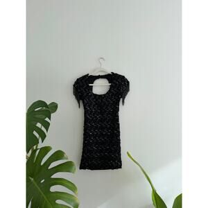 de laru by linda bernell sequin mini dress | sz 5/6